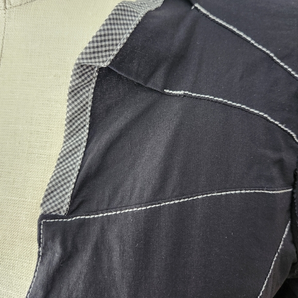 Zip up blazer with funky style details - size L - Picture 6 of 9